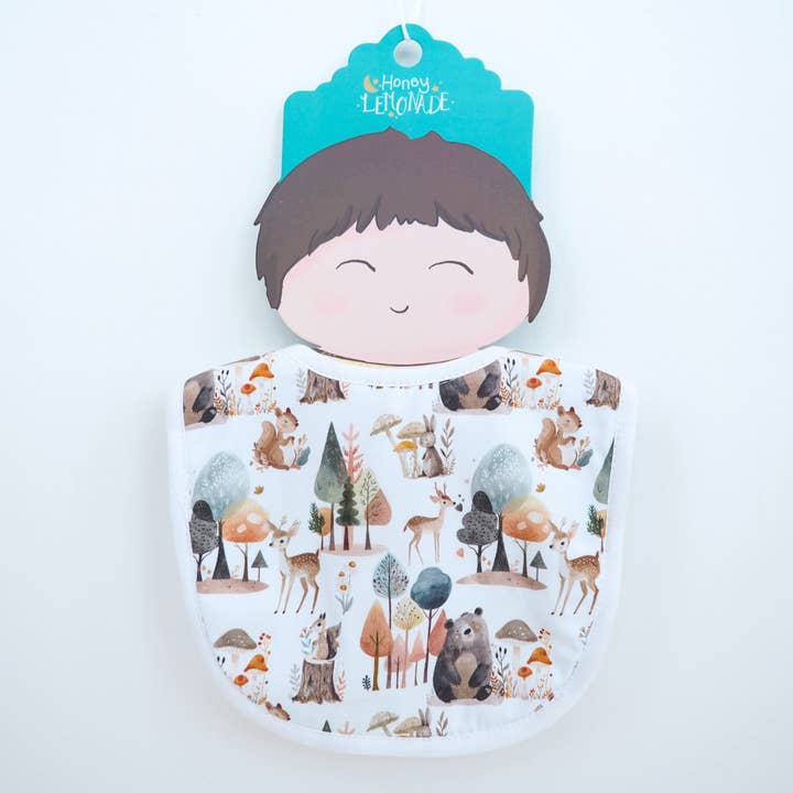 Honey Lemonade - Wholesale Bib - Baby - Baby Bib - Enchanted Forest