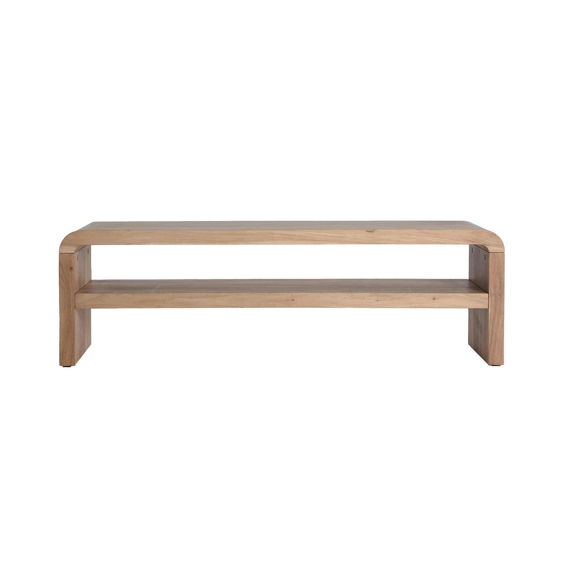 Kodu Home Design - Wholesale Console Table - Acacia wood TV stand in light brown color, 145x40x45cm1