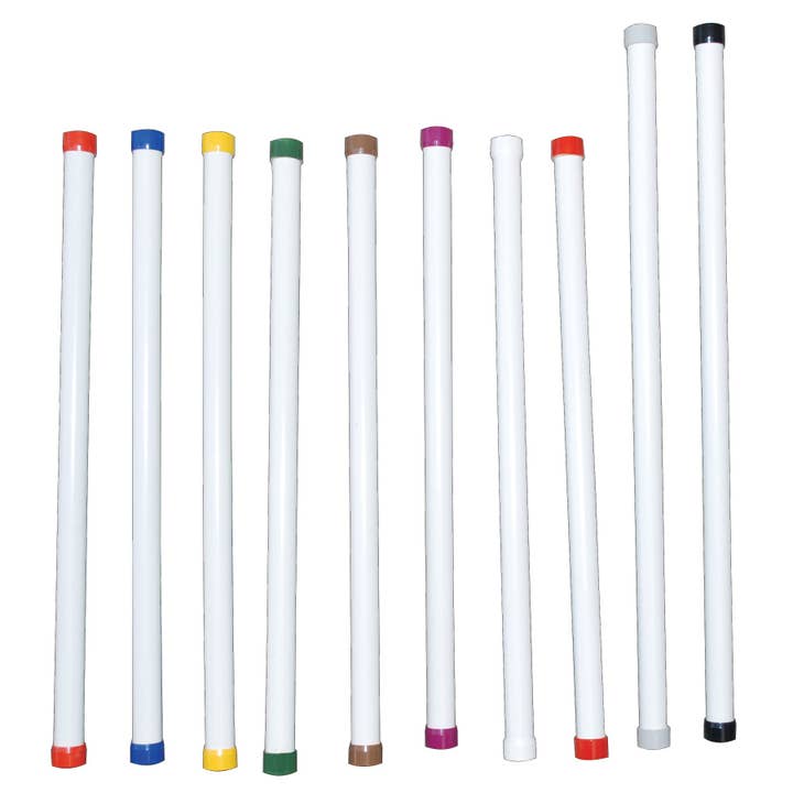 MJM International TRWB-O-36 Therapy Rehab Weighted Bars, ORANGE 3 LBS 36" length for wholesale by Go Bulk Medical