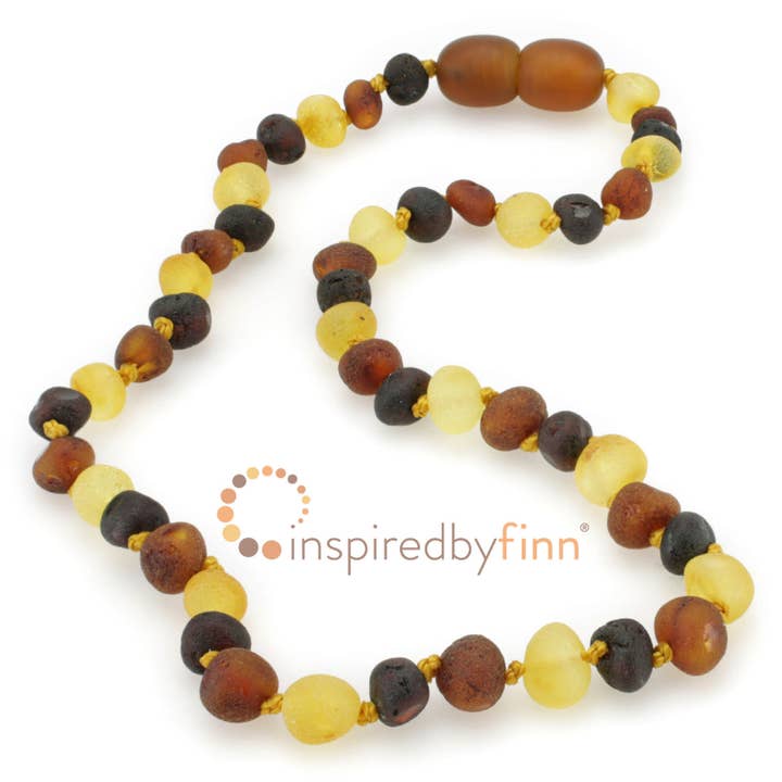 Raw Baltic Amber Necklace – Variation | 12 – 18” for wholesale by Inspired By Finn