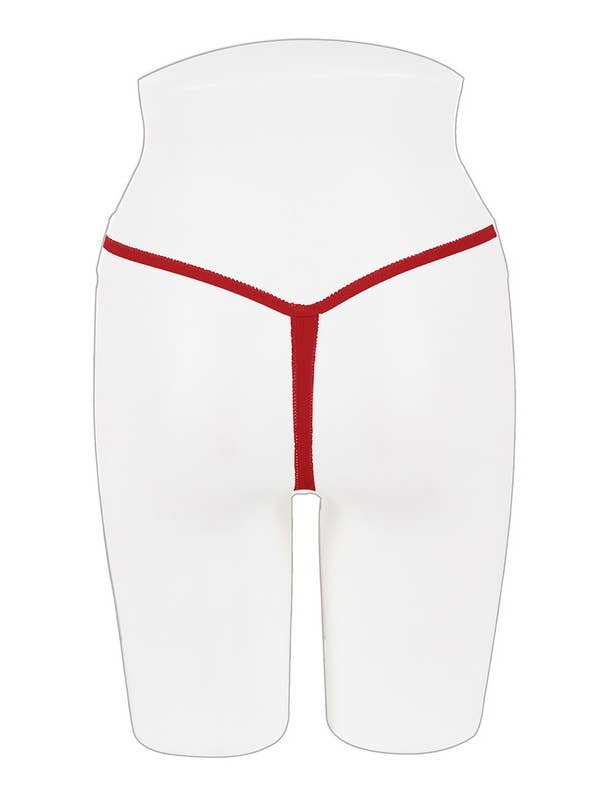 Best Underwear Line - Venta al por mayor Ropa interior - Mujer - Tanga sin entrepierna con forma de mariposa YM-66033-THG2