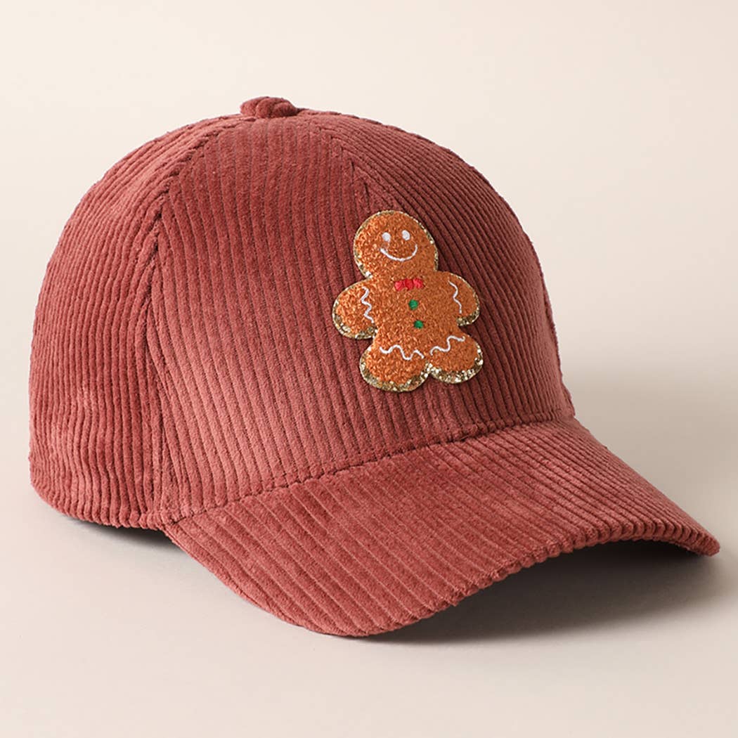 Fashion City – Engroshandel Baseballkasket - Unisex – Pepperkager Patch Corduroy baseballkasket5