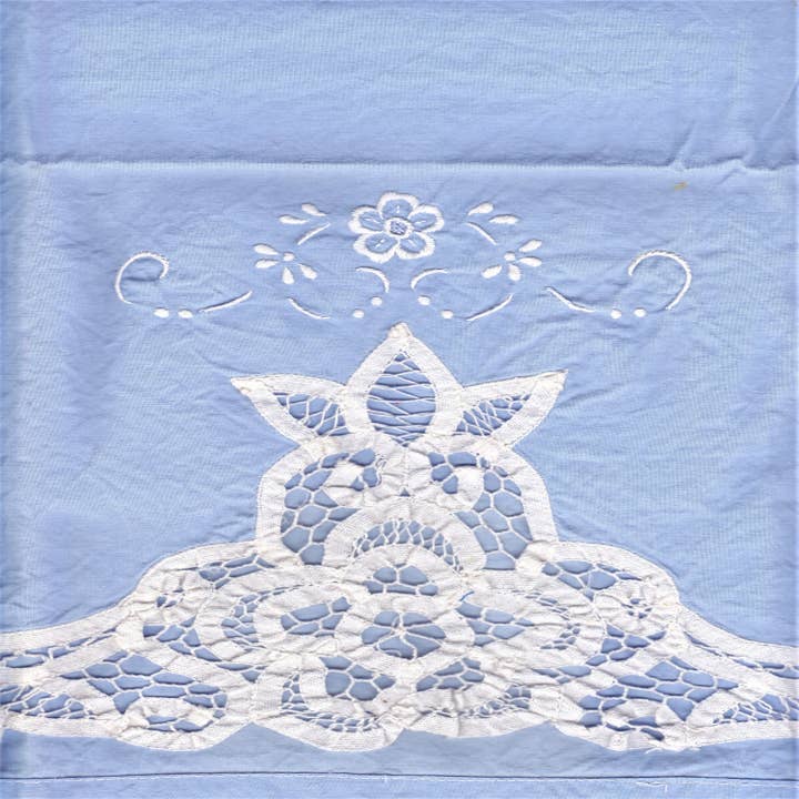 Eastern Sunrise Lace And Linens Inc. - Wholesale Sheet Set - Luxurious Battenburg Lace Sheet Set Victorian Bedding