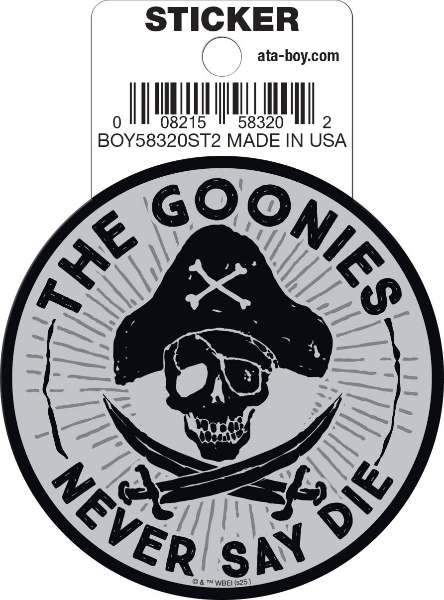 Ata-Boy - Wholesale Sticker - Goonies Never Say Die Die Cut Sticker0