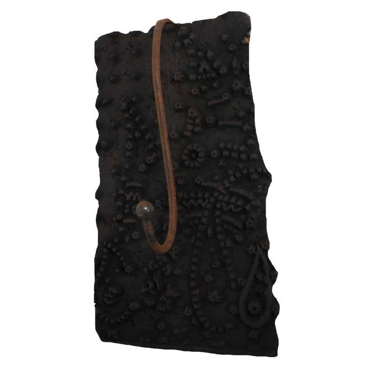 1 porte-manteau mural pour entrée (marron) pour la vente par Daana Paani LLC