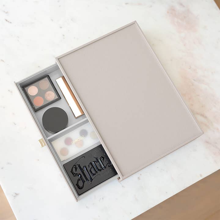 Stackers - Wholesale Makeup Storage Box - Taupe Supersize Makeup Drawer