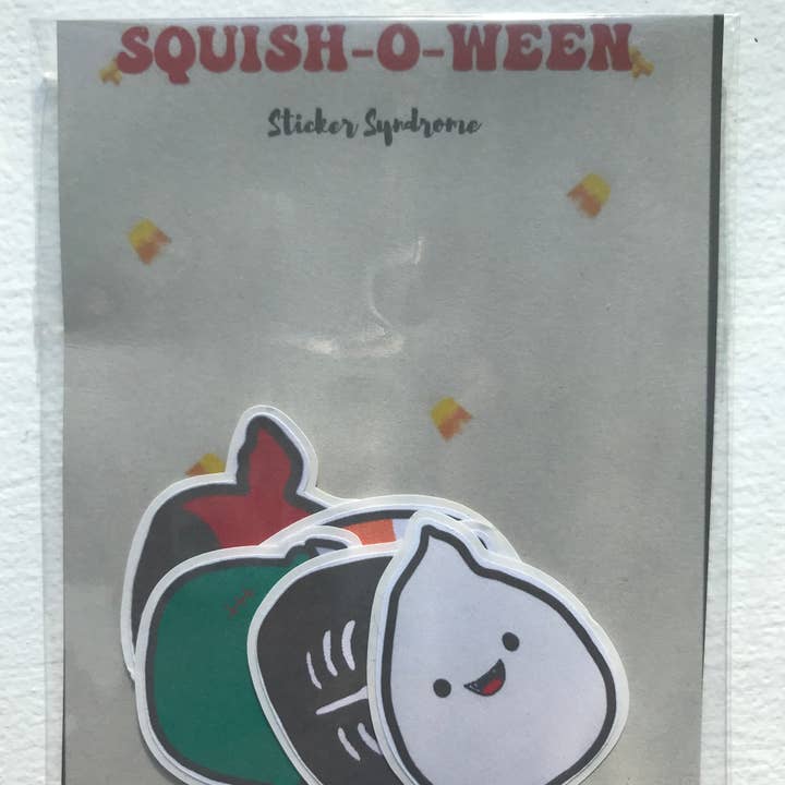 Sticker Syndrome - Wholesale Sticker - Squishmallow Stickerpakket „Squish-O-Ween”1