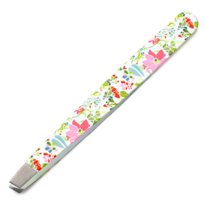 Puckator Ltd - Wholesale Tweezers - Julie Dodsworth Pink Botanical Tweezers
