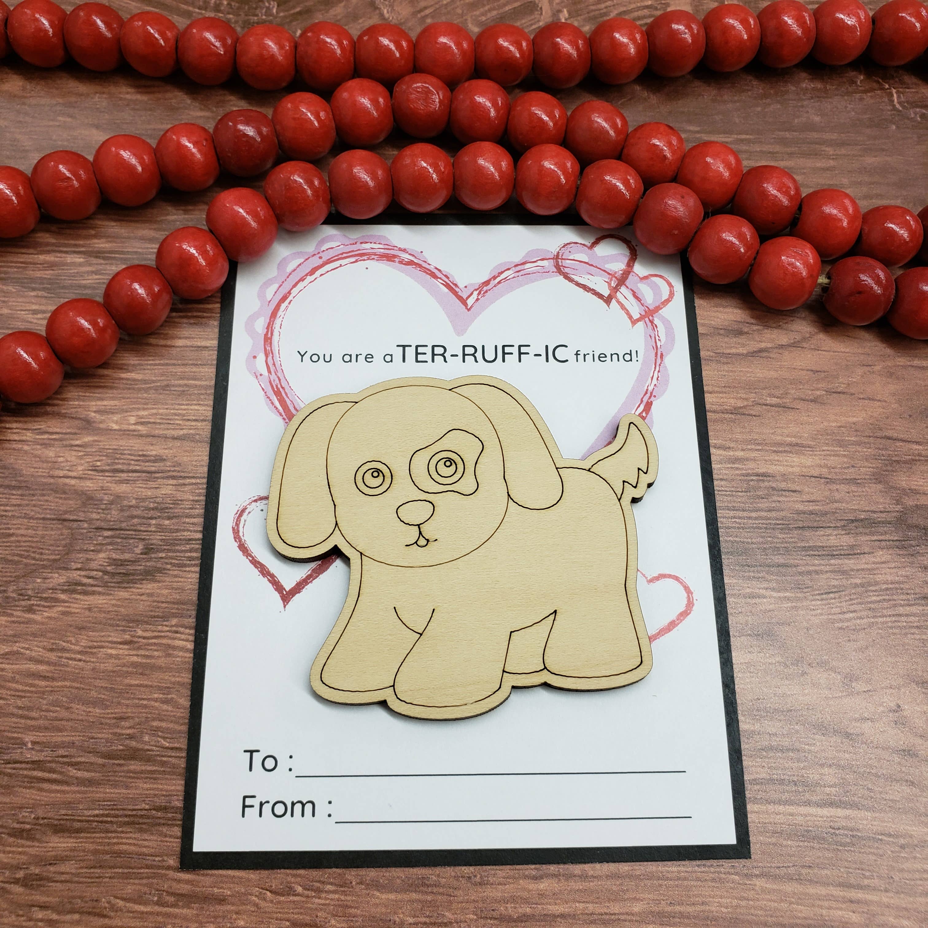 Ashley's Creations KS - Wholesale Valentine's Day Card - Valentine's Day Animal Valentines9