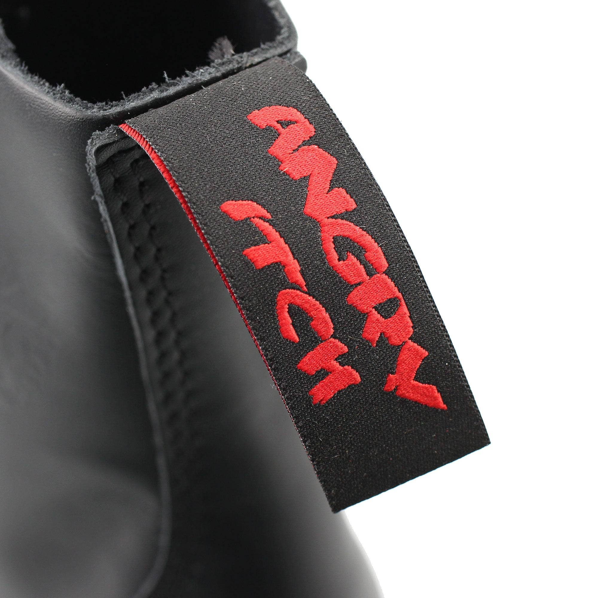 Angry Itch - Premium Boots - Wholesale Gevechtslaarzen - Heren - 08-gats zwarte leren laarzen8