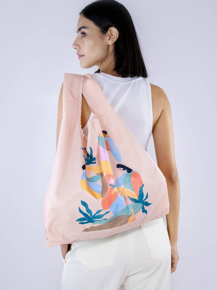 Maggie Stephenson | Borsa media riutilizzabile A Summer Afternoon per la vendita all'ingrosso da parte di Kind Bag