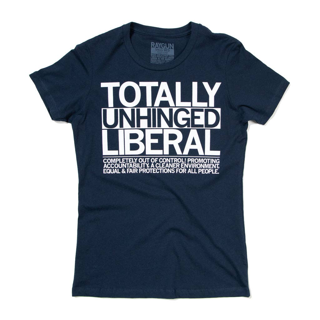 RAYGUN – Großhandel T-Shirt mit Siebdruck – Unisex – Völlig verstörtes liberales T-Shirt2