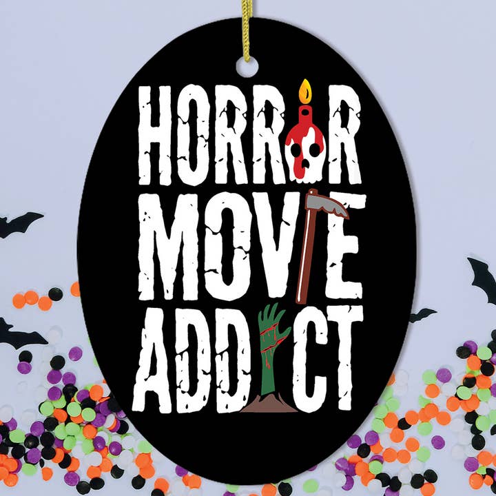 Adorno de adicto a las películas para venta al por mayor de OrnamentallyYou