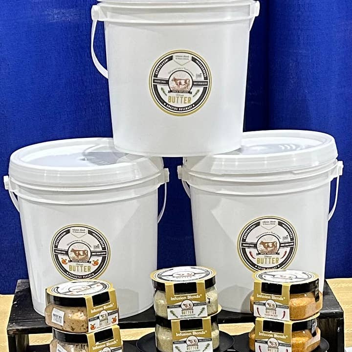 IB Foods Infusion Blends - Wholesale Butter - Smokey Garlic Flavored Butter Food Service