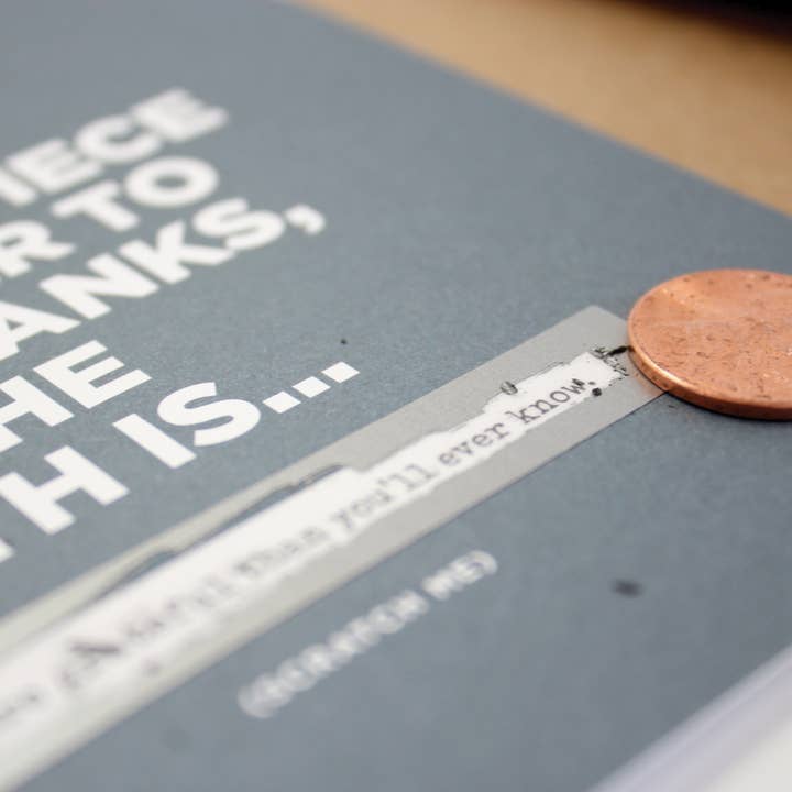 Inklings Paperie - Wholesale Thank you card - Scratch-off Card - Folded Piece of Paper - Thank You8