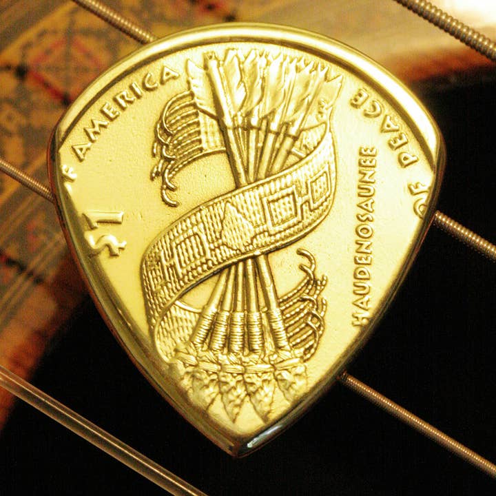 Master Artisan Guitar Picks – wholesale Musical instrument – USA Dollar Coin Guitar Pick