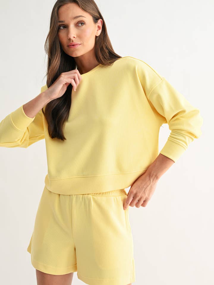 Mono B - Wholesale Knit Sweater - Women's - Luxe Sand Wash Rib Sweater13