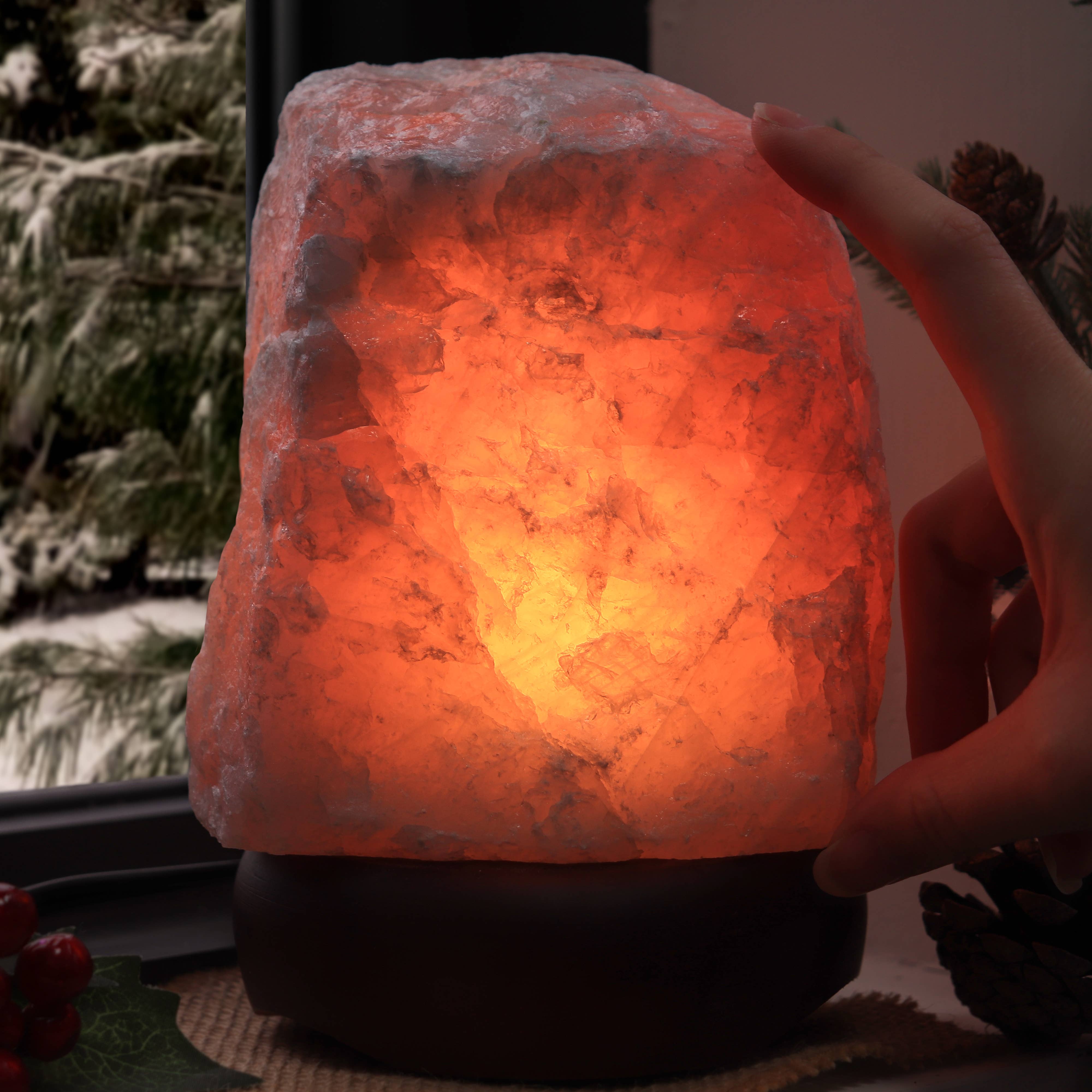 Natures Artifacts Inc - Wholesale Accent/Desk Lamp - Rose Quartz Lamp11