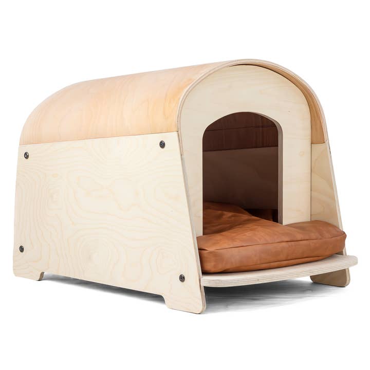 Noone - Wholesale Pet Bed - Cat/Dog - NOOK LARGE: Natural Wood Pet Sanctuary | Cat & Dog House