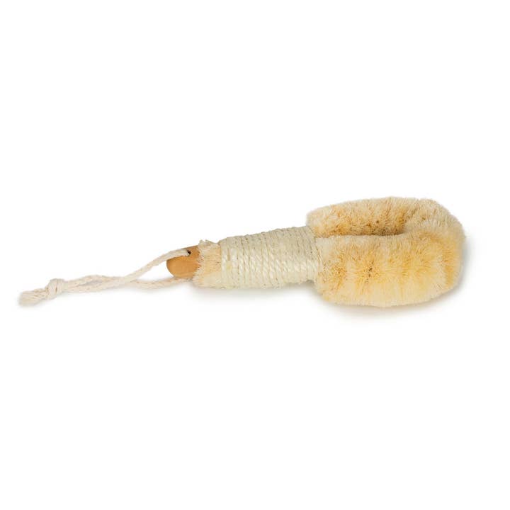 EcoFreax - Wholesale Body Brush - Japanese Style Sisal Dry Body Brush with Rope