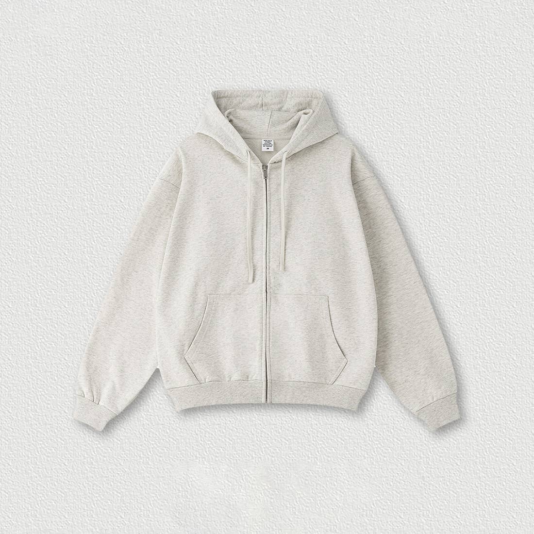 Sodalemon – wholesale Hoodie - Unisex – Överdimensionerad Terry Fleece Zip Hoodie Mysig Unisex Loungejacka1