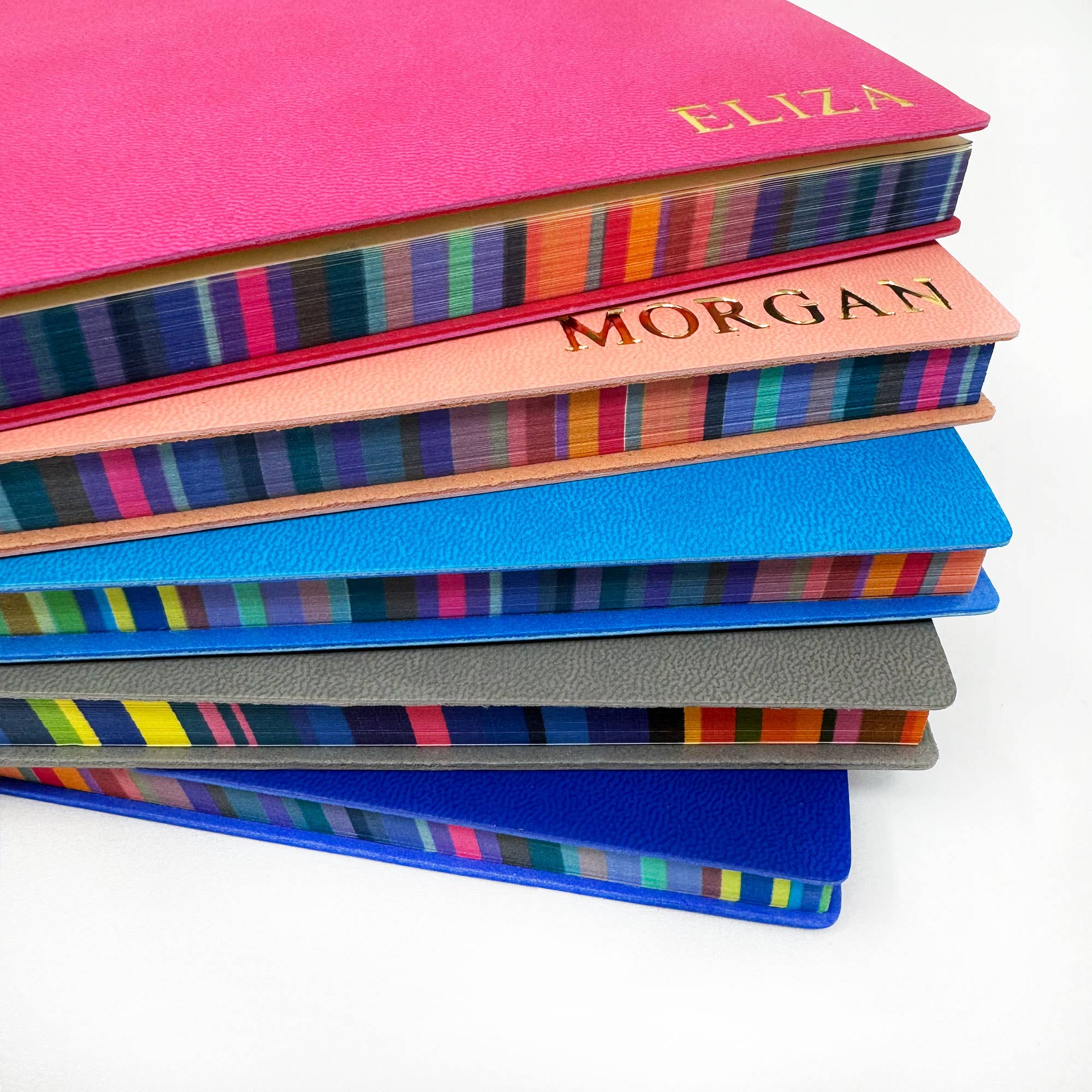 Lovethelinks Ltd - Wholesale Notebook - Rainbow Notebook Journals in A5 and A6 lots of colours2