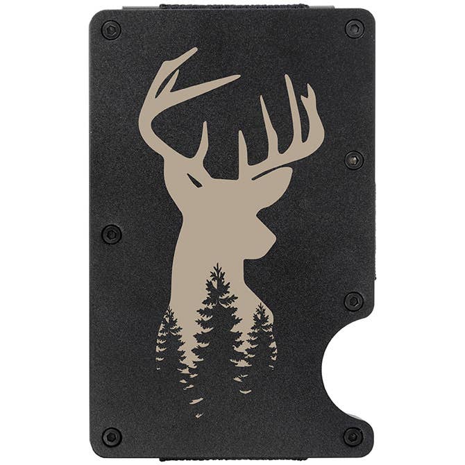 Gift & Garden by Carson - Wholesale Wallet - Unisex - "Deer" Rugged Wallet