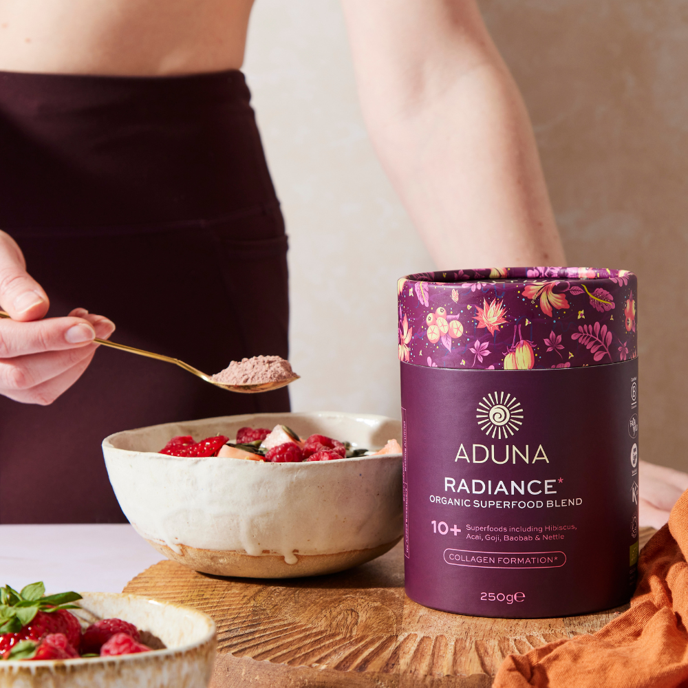 Aduna Superfoods - Wholesale Proteïne/superfoodpoeder - Radiance Superfood Blend | Collageenvorming | 275g1