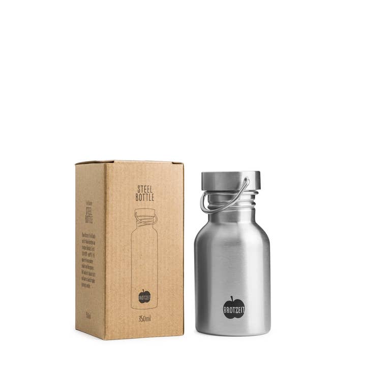 Brotzeit - Wholesale Water bottle - Brotzeit drinking bottle made of stainless steel plastic-free BPA-free in 313