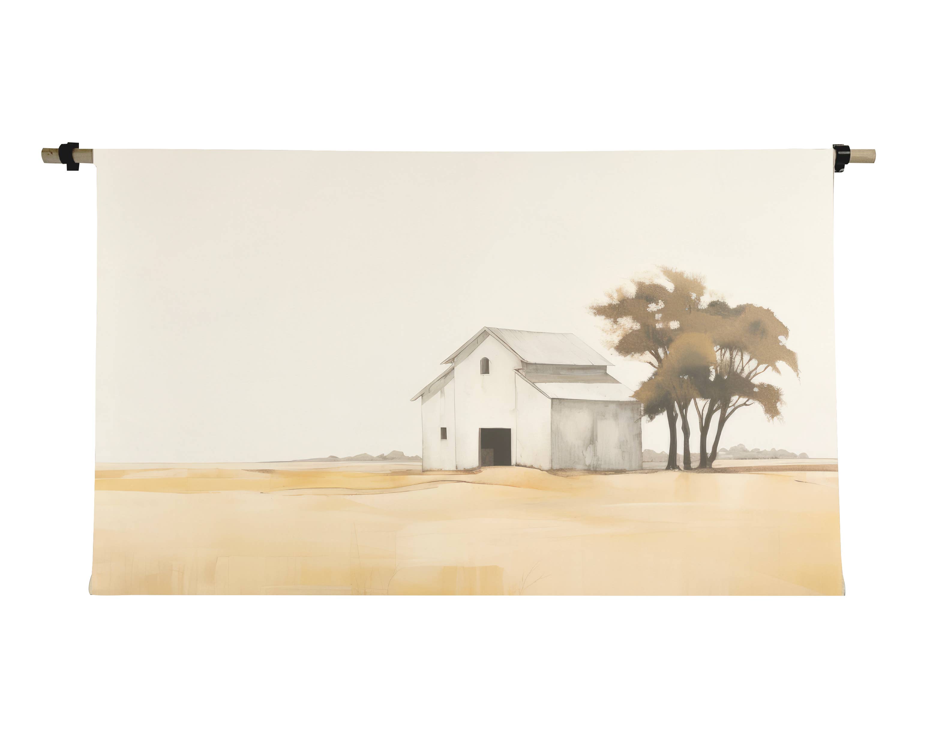 Brayden and Brooks – Impressão artística por atacado – Prelhos de tela horizontais de 6'x3'15