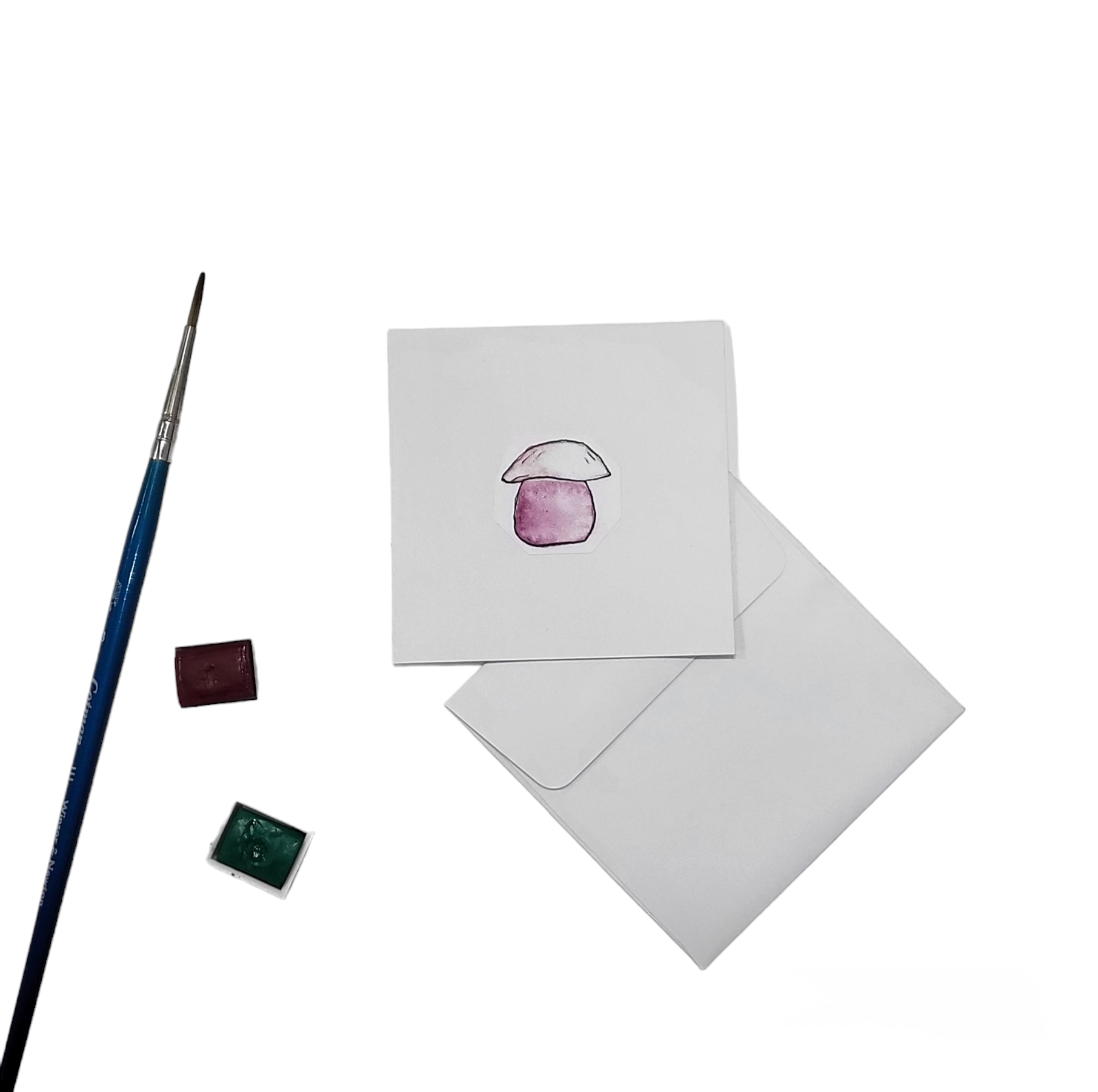 Emily Drew Yates Art & Illustration - Wholesale Everyday Greeting Card - Mini Watercolor Gift Enclosure Cards - 15 Options0