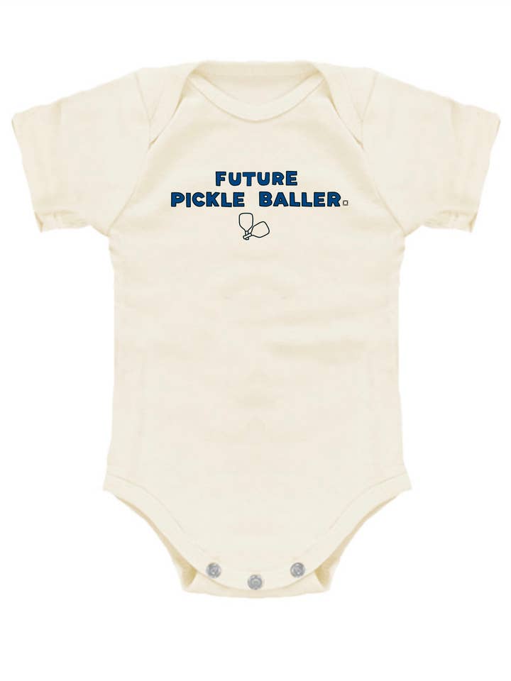Space Montrose - Wholesale Bodysuit (Non-Footed) - Baby - Future Pickle Baller Organic OnesieÂ