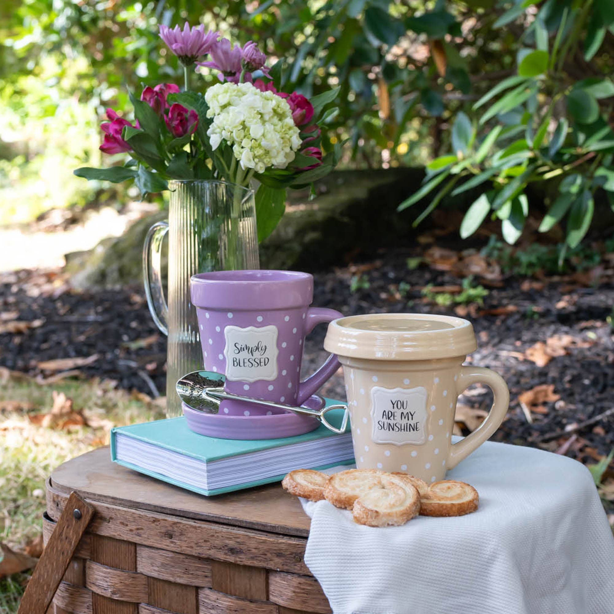 Divinity Boutique - Wholesale Coffee Mug - Flower Pot Mug: You Are My Sunshine10