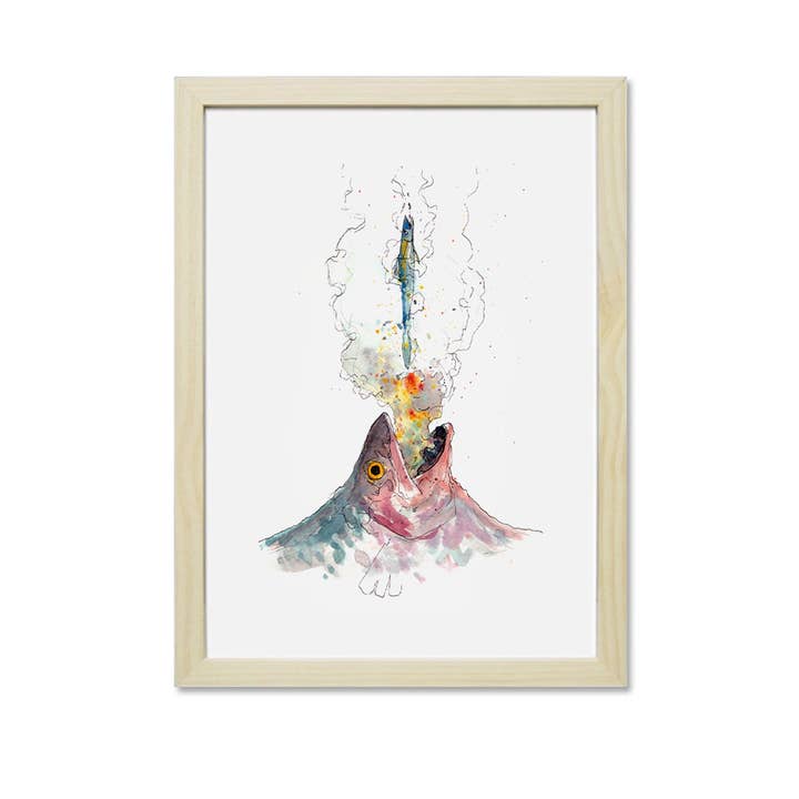 Etnafish print for wholesale by Cirnauti