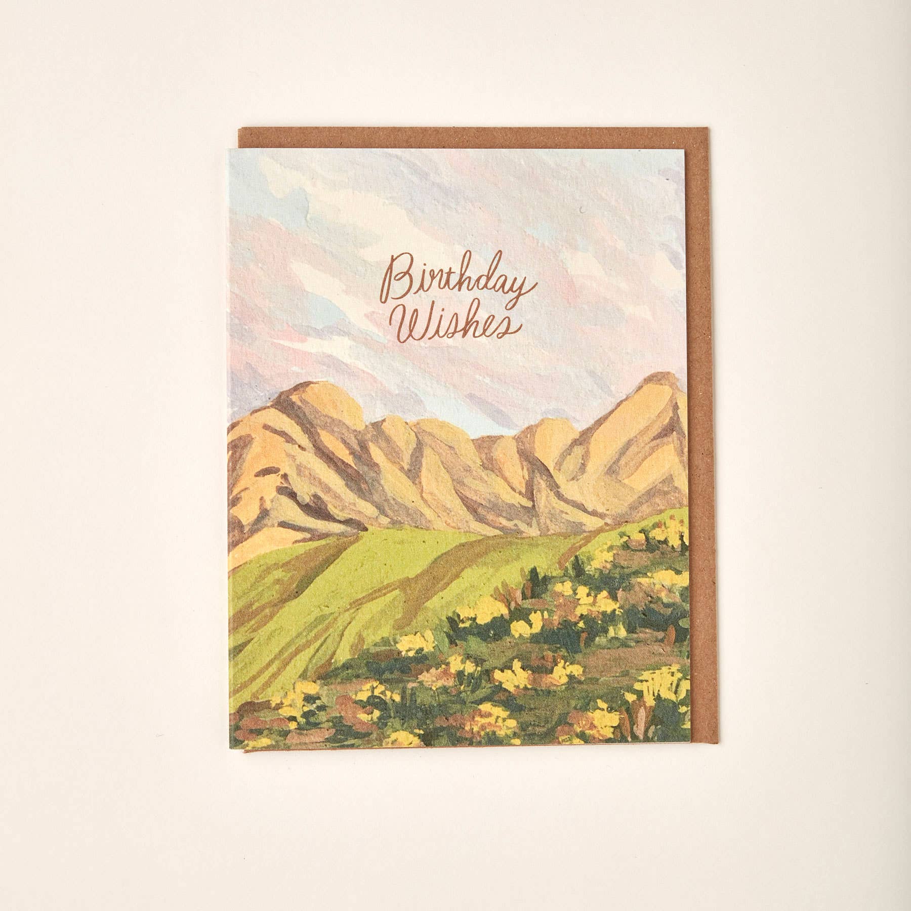 Little Salt Wagon - Wholesale Birthday Card - Birthday Wishes Mountain Greeting Card For Him