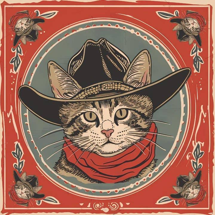 XNMFA25072900011S Framed Cat for wholesale by Karma Living