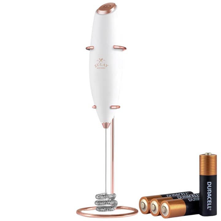 Zulay Kitchen - Vendita all'ingrosso Utensile/attrezzo da cucina - Frullino Montalatte Tornado – Include 4 batterie AA19