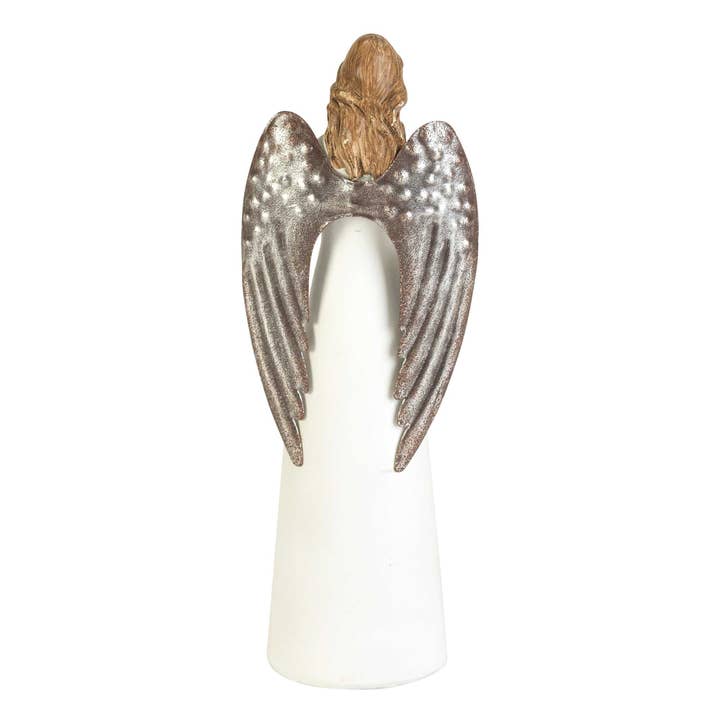 Dicksons - Wholesale Decorative Figurine - THE REUNION HEART RESIN ANGEL 10"