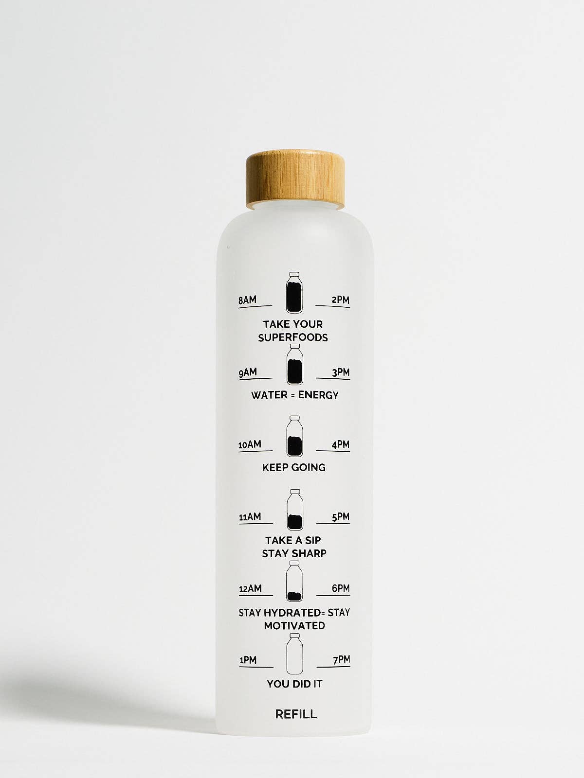 Forest Super Foods - Vente Bouteilles d'eau - Bouteille en verre borosilicate3