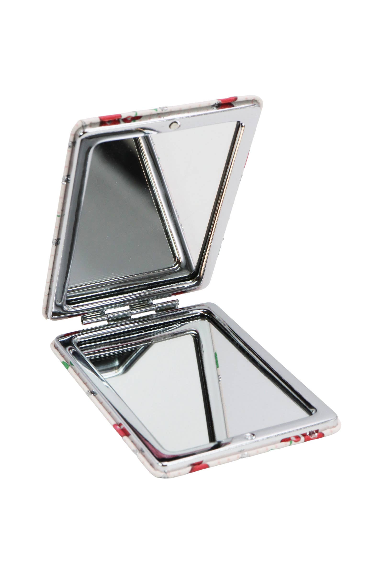 SURTIDO Espejo Compacto con Purpurina de Cereza por Todas Partes de venta al por mayor en Faire5