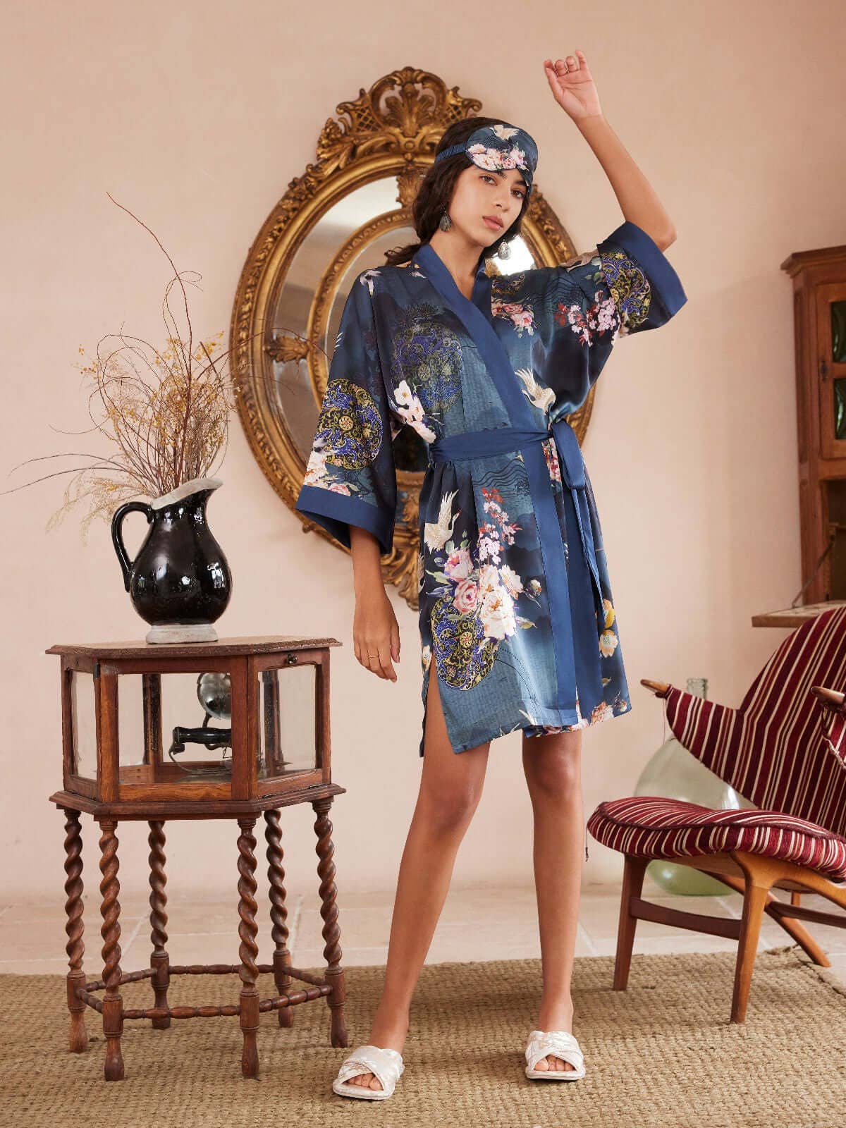 safistyle - Wholesale Robe - Women's - Luxury Asian-inspired Kimono Robe Accessory Giftbox 6-Pcs41