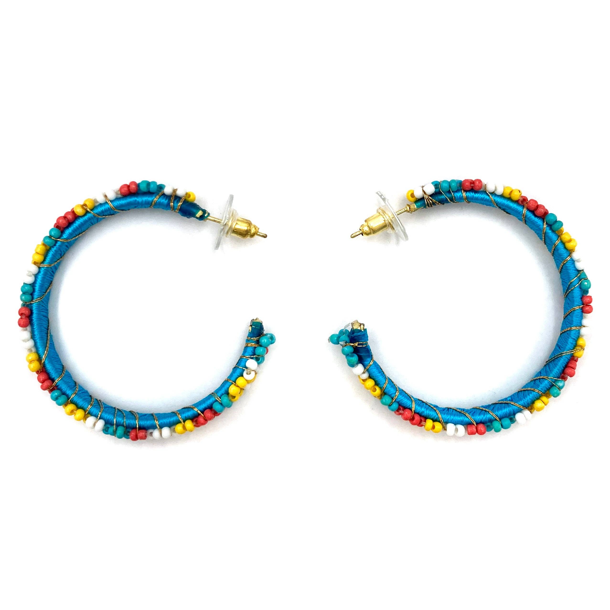 Lunar Deer - Vente Créoles - Créoles en forme de graines de fleurs1