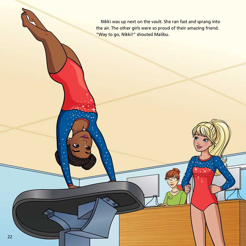 Simon & Schuster - Wholesale Early Reader Book (6-8) - Barbie: You Can Be A Gymnast by Becky Matheson5