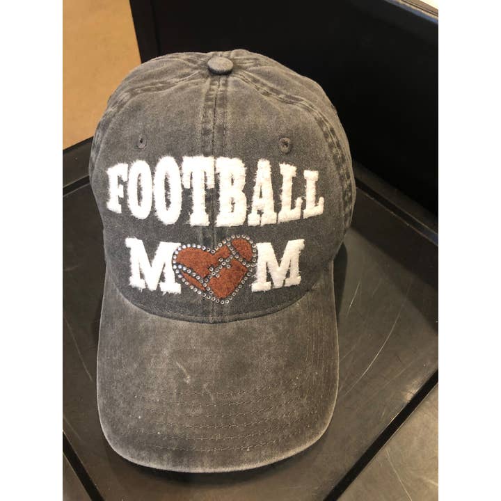 Football MOM Hat for wholesale by The Alabama Girl