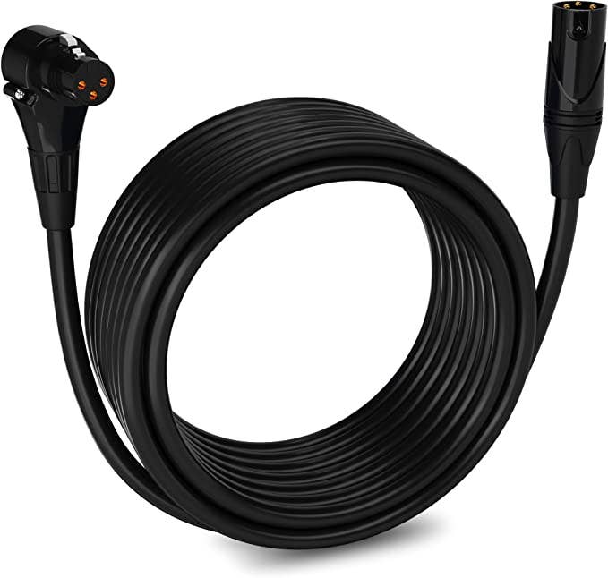 LyxPro - Wholesale Muziekaccessoire - Microfoon XLR gehoekte vrouwelijke kabel 3-pins microfoonkabel Pro Audio29