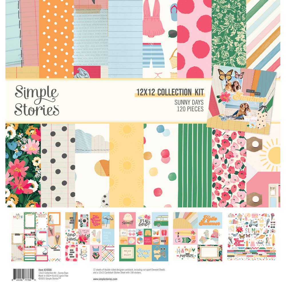 Simple Stories – Großhandel Aufkleber – Sunny Days Collection Kit0