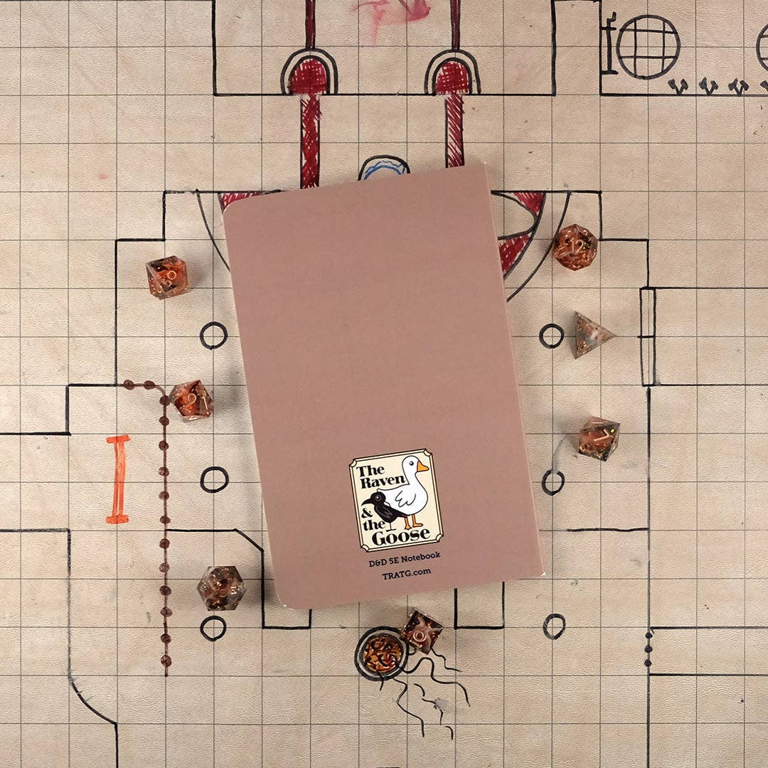 The Raven and the Goose - Wholesale Notebook - Monk Notebook - Large (D&D 5E)9