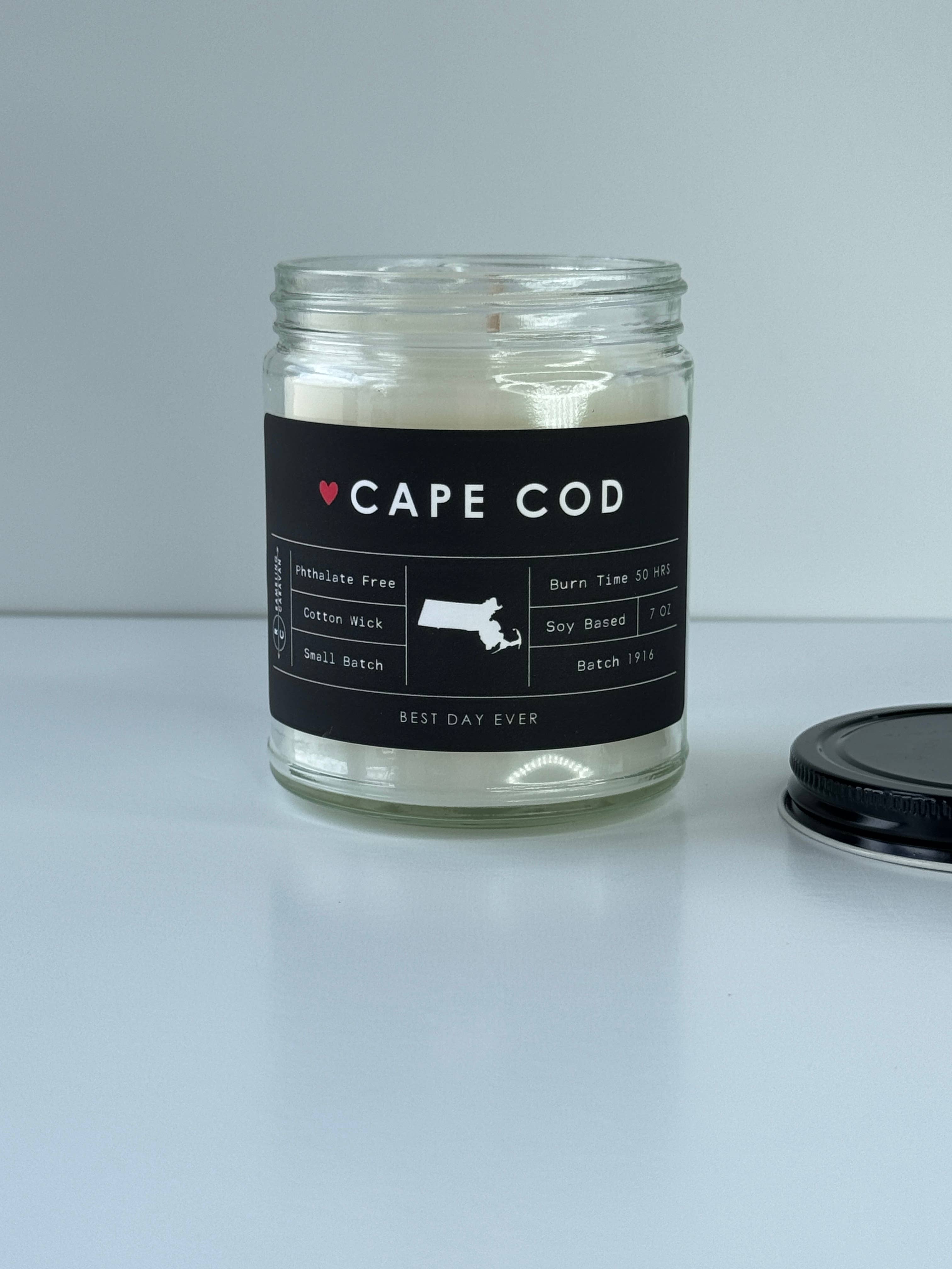 Rambling Caravan – Vela em jarro/copo por atacado – Cape Cod, MA Vela5