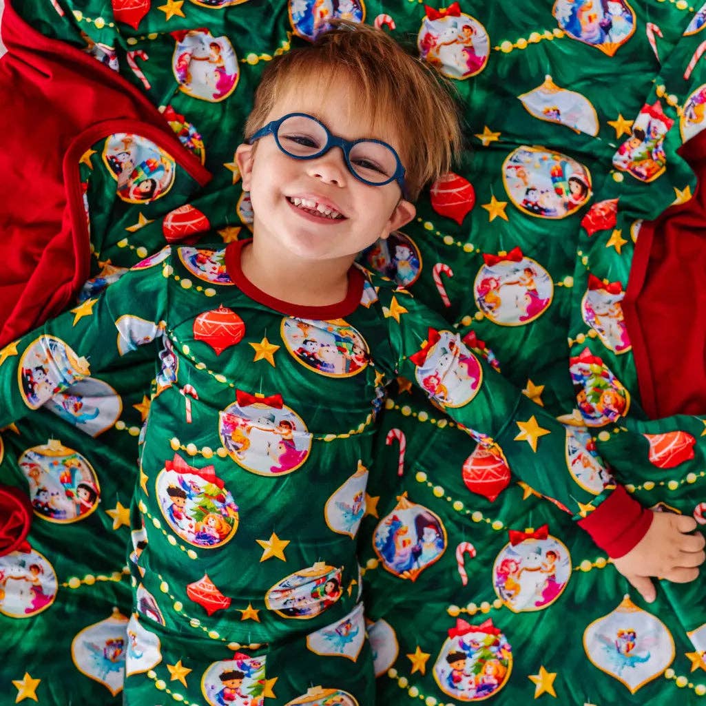 Dreambly Me - Wholesale Sleepwear Set - Kids - Christmas Ornaments Pajama Set3