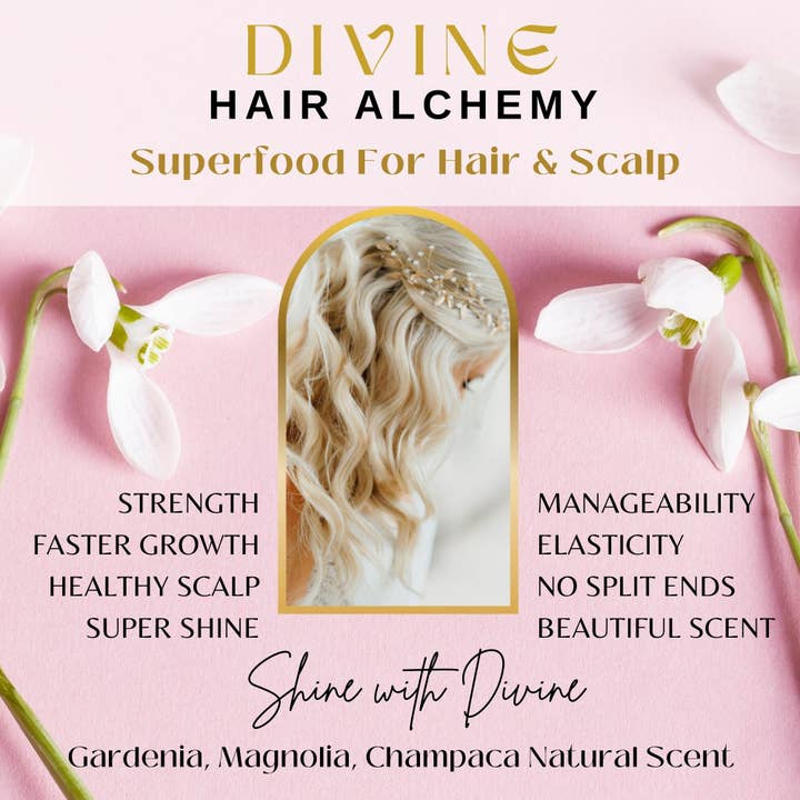The Sacred Essence - Wholesale Hair Serum - DIVINE - Super Lightweight Full Spectrum Hair Serum3